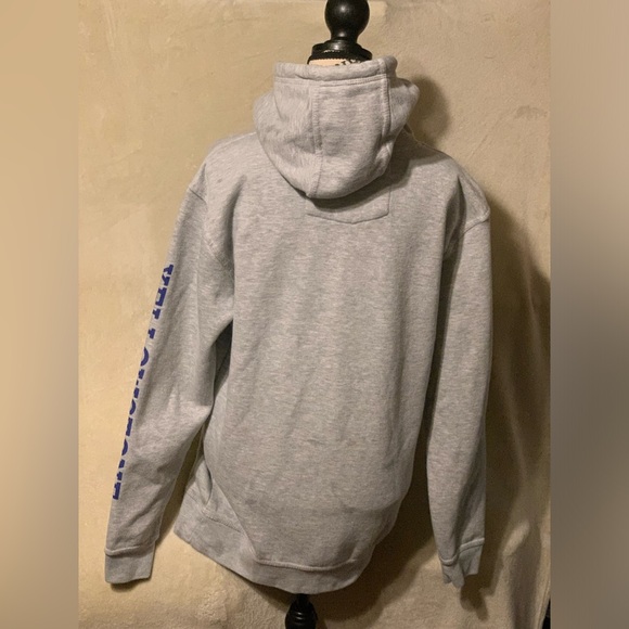 Yellowstone Dutton Ranch Wear the Brand Gray S Hooded Sweatshirt - Picture 6 of 13